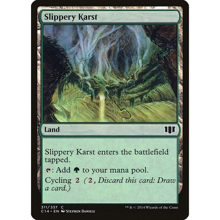 Image for Slippery Karst (311) (C14) - Magic: The Gathering