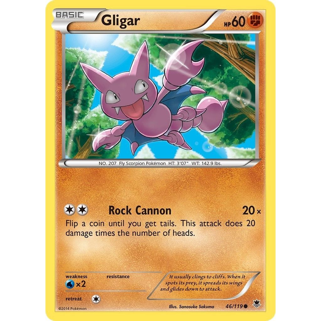 Image for Gligar (46/119) (PHF) - Pokemon