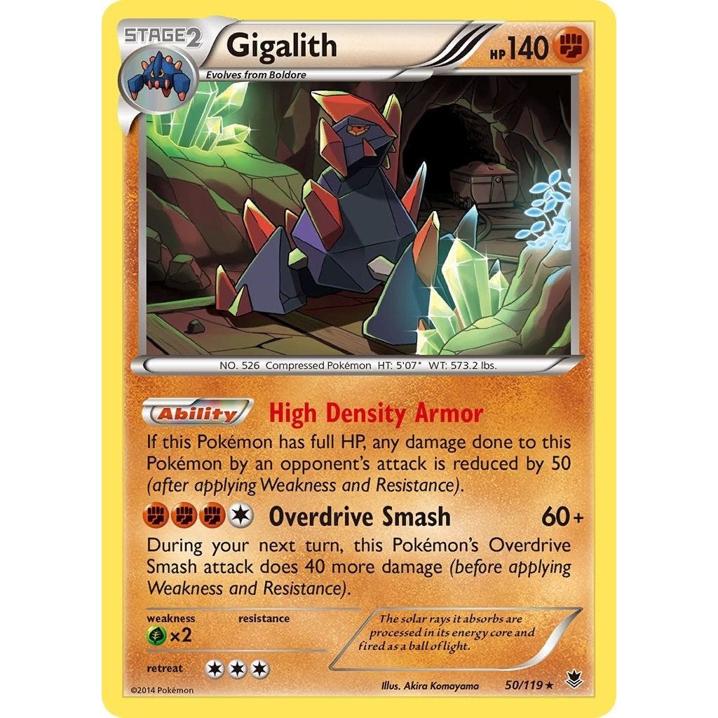 Image for Gigalith (50/119) (PHF) - Pokemon