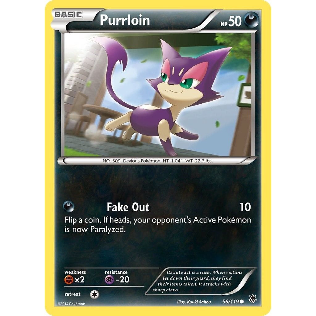 Image for Purrloin (56/119) (PHF) - Pokemon