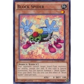 Image for Block Spider (NECH-EN003) (NECH) - YuGiOh