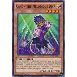 Image for Canon the Melodious Diva (NECH-EN004) (NECH) - YuGiOh