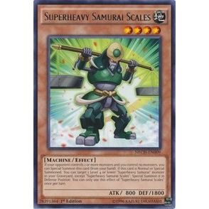 Image for Superheavy Samurai Scales (NECH-EN009) (NECH) - YuGiOh