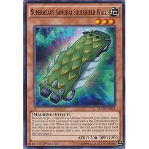 Image for Superheavy Samurai Soulshield Wall (NECH-EN011) (NECH) - YuGiOh