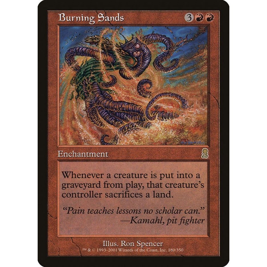 Image for Burning Sands (180) (ODY) - Magic: The Gathering