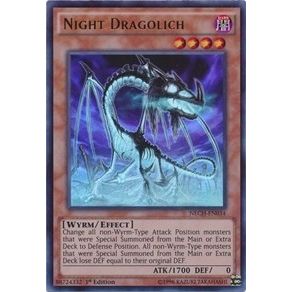 Image for Night Dragolich (NECH-EN034) (NECH) - YuGiOh