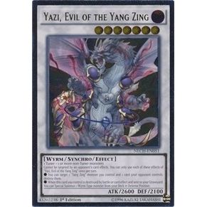 Image for Yazi, Evil of the Yang Zing (UTR) (NECH-EN051) (NECH) - YuGiOh