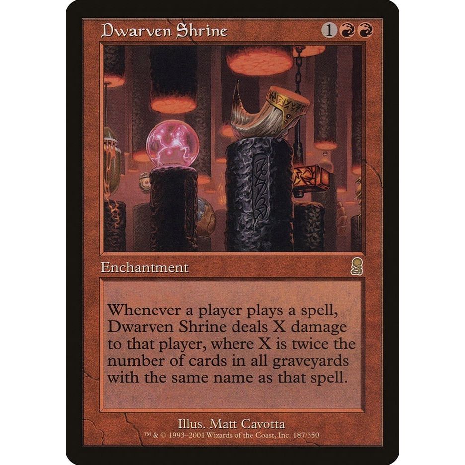 Image for Dwarven Shrine (187) (ODY) - Magic: The Gathering