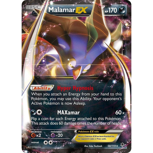 Image for Malamar EX (58/119) (PHF) - Pokemon