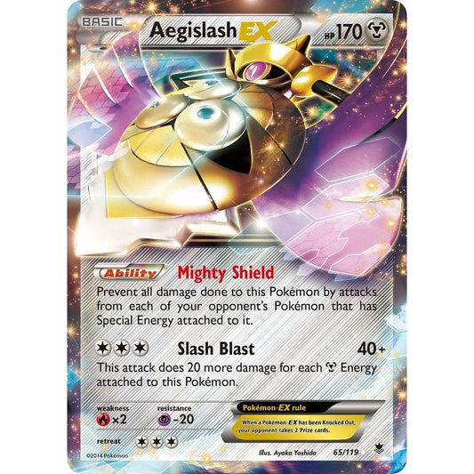 Image for Aegislash EX (65/119) (PHF) - Pokemon