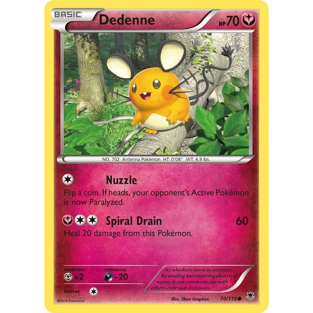 Image for Dedenne (70/119) (PHF) - Pokemon