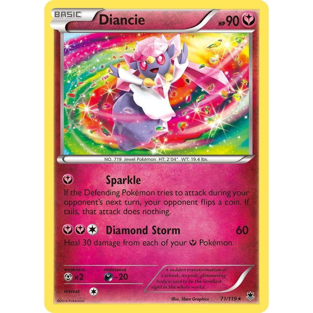 Image for Diancie (71/119) (PHF) - Pokemon