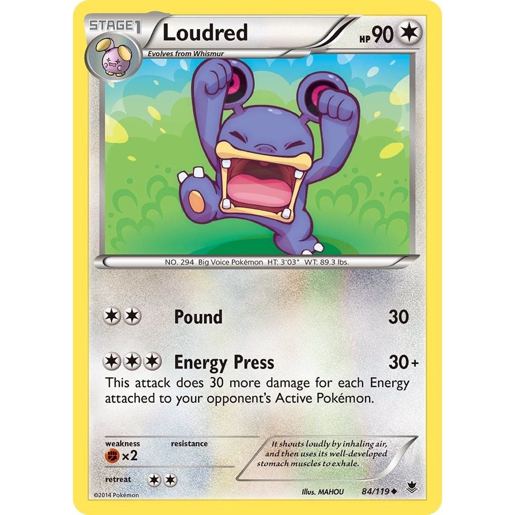 Image for Loudred (84/119) (PHF) - Pokemon