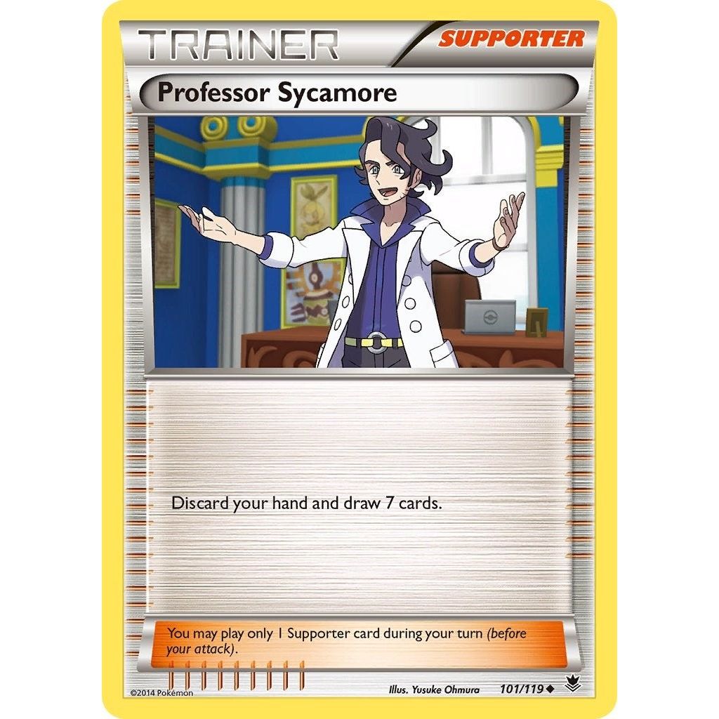 Image for Professor Sycamore (101/119) (PHF) - Pokemon
