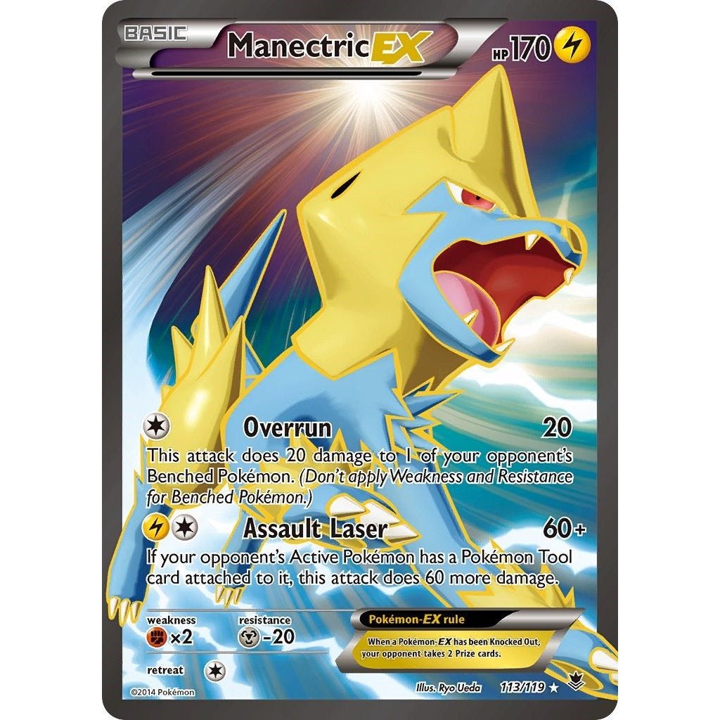 Image for Manectric EX (113 Full Art) (113/119) (PHF) - Pokemon