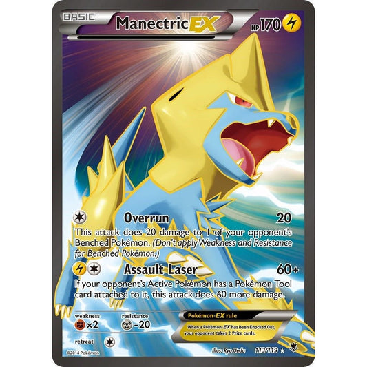 Image for Manectric EX (113 Full Art) (113/119) (PHF) - Pokemon