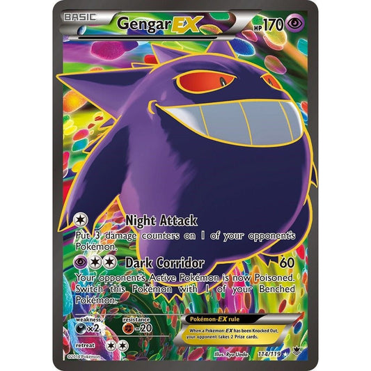 Image for Gengar EX (114 Full Art) (114/119) (PHF) - Pokemon