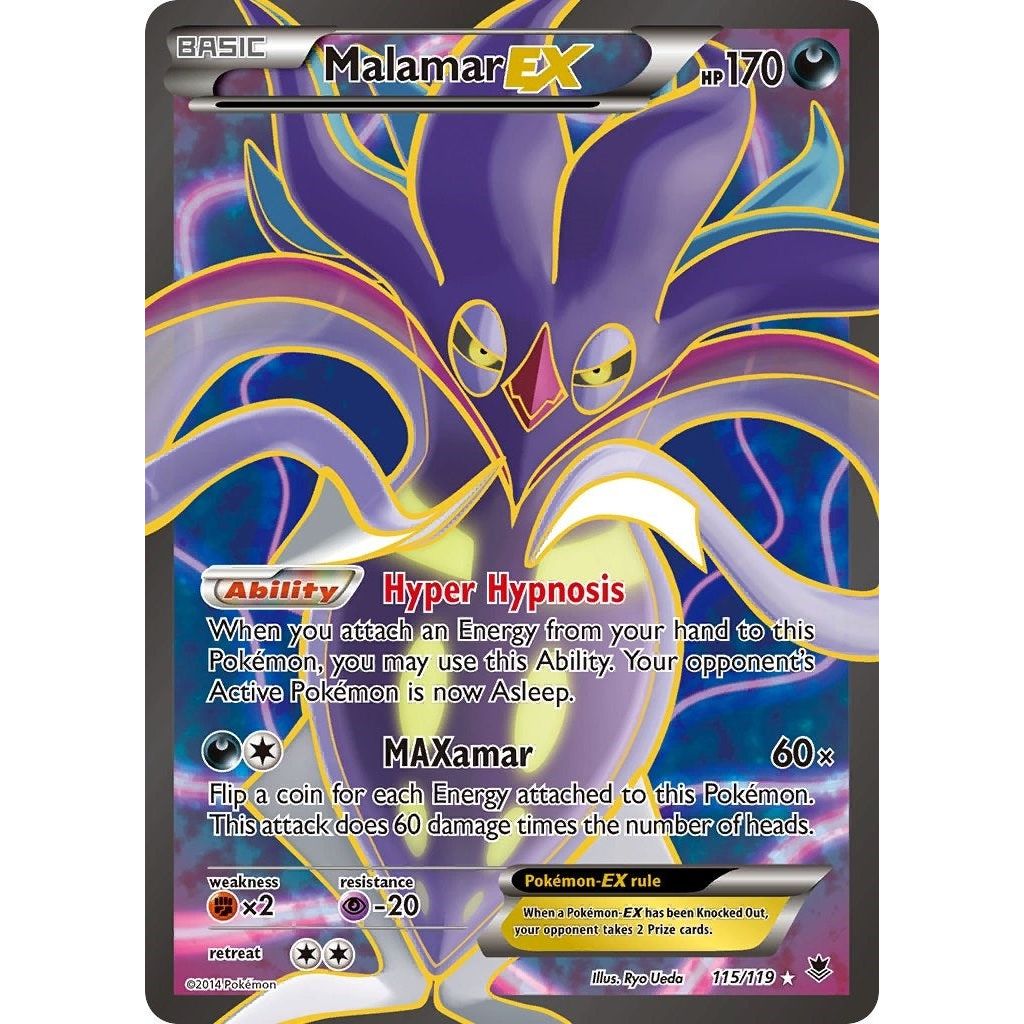 Image for Malamar EX (115 Full Art) (115/119) (PHF) - Pokemon