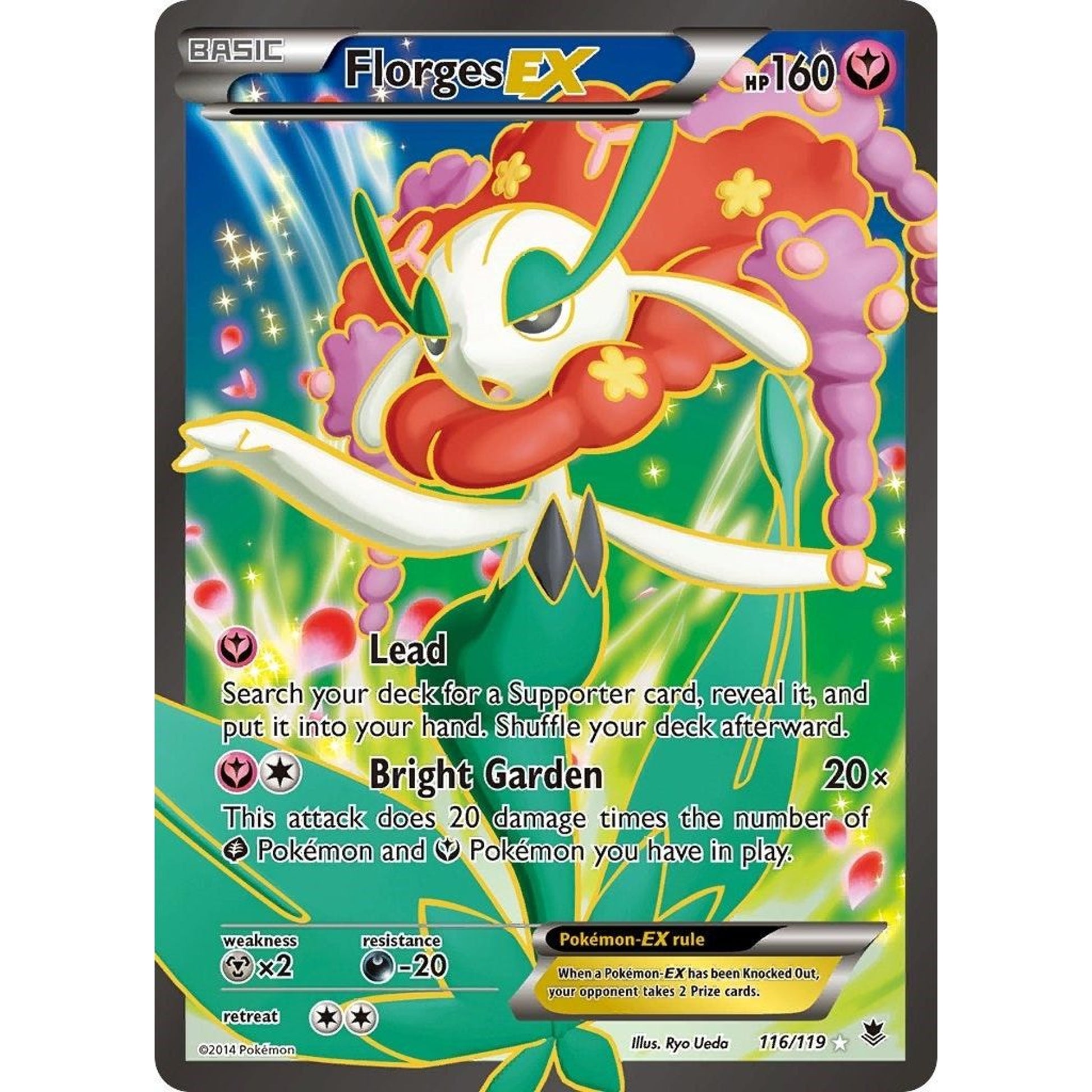 Image for Florges EX (116 Full Art) (116/119) (PHF) - Pokemon