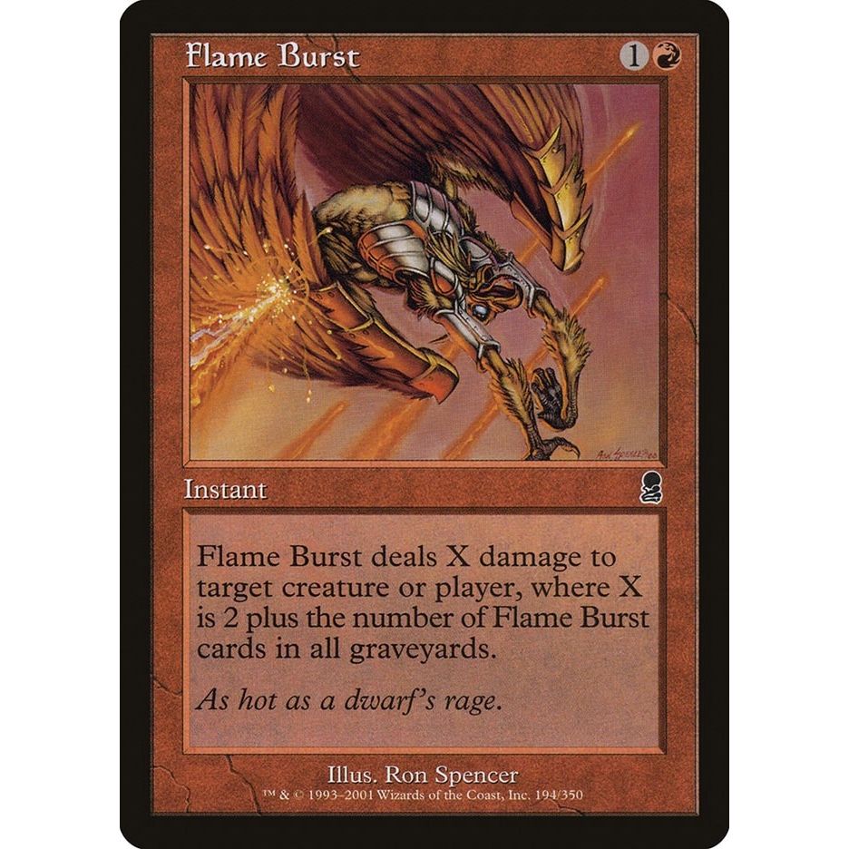 Image for Flame Burst (194) (ODY) - Magic: The Gathering