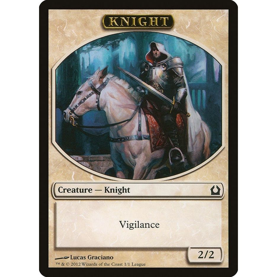 Image for Knight Token (1) (LEP) - Magic: The Gathering