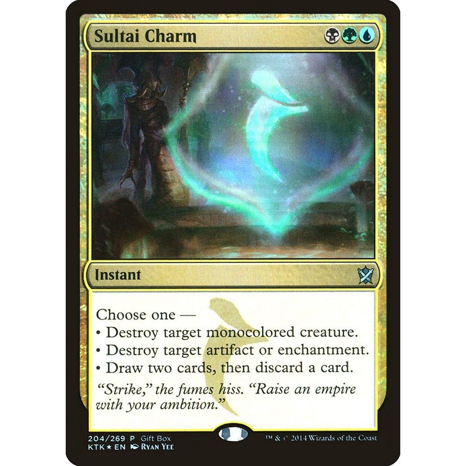 Image for Sultai Charm (204) (GBP) - Magic: The Gathering