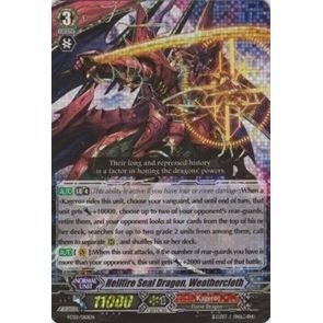 Image for Hellfire Seal Dragon, Weathercloth (FC02/010EN) (FC02) - Cardfight Vanguard