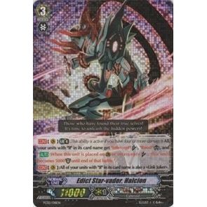 Image for Edict Star-vader, Halcion (FC02/018EN) (FC02) - Cardfight Vanguard