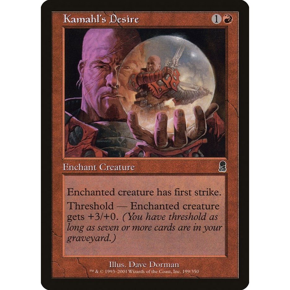 Image for Kamahl's Desire (199) (ODY) - Magic: The Gathering