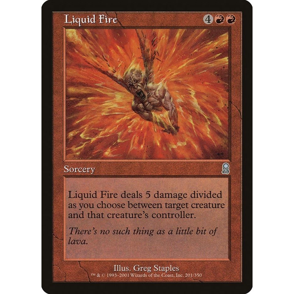 Image for Liquid Fire (201) (ODY) - Magic: The Gathering