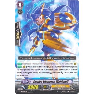 Image for Genius Liberator, Waltimell (TD16/013EN) (TD16) - Cardfight Vanguard