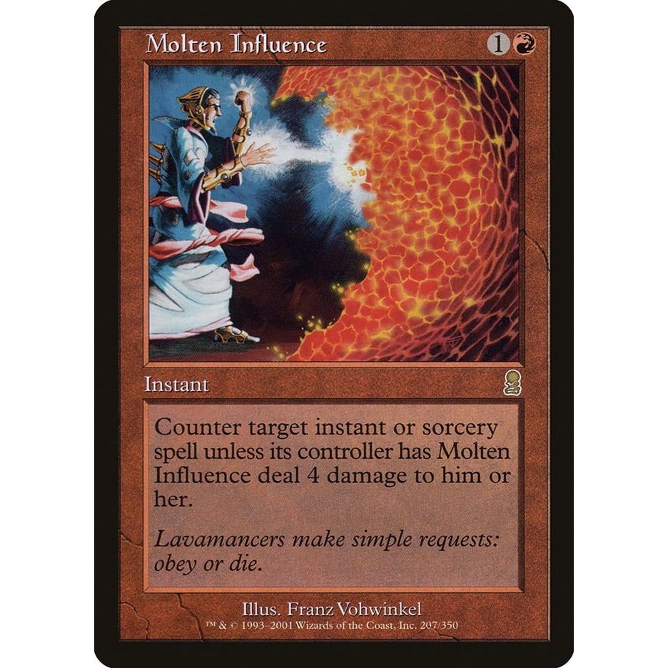 Image for Molten Influence (207) (ODY) - Magic: The Gathering