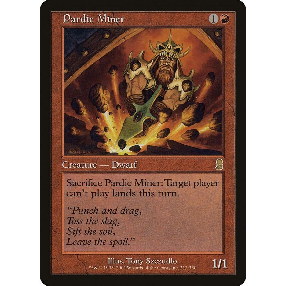 Image for Pardic Miner (212) (ODY) - Magic: The Gathering