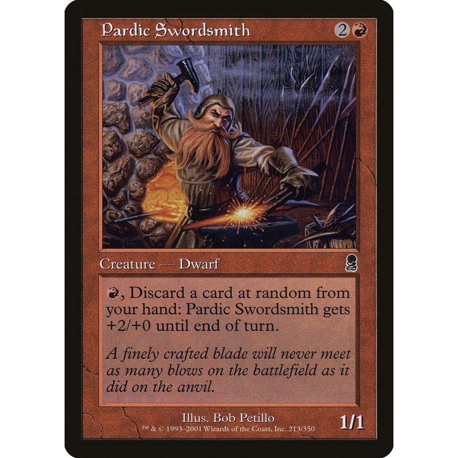 Image for Pardic Swordsmith (213) (ODY) - Magic: The Gathering