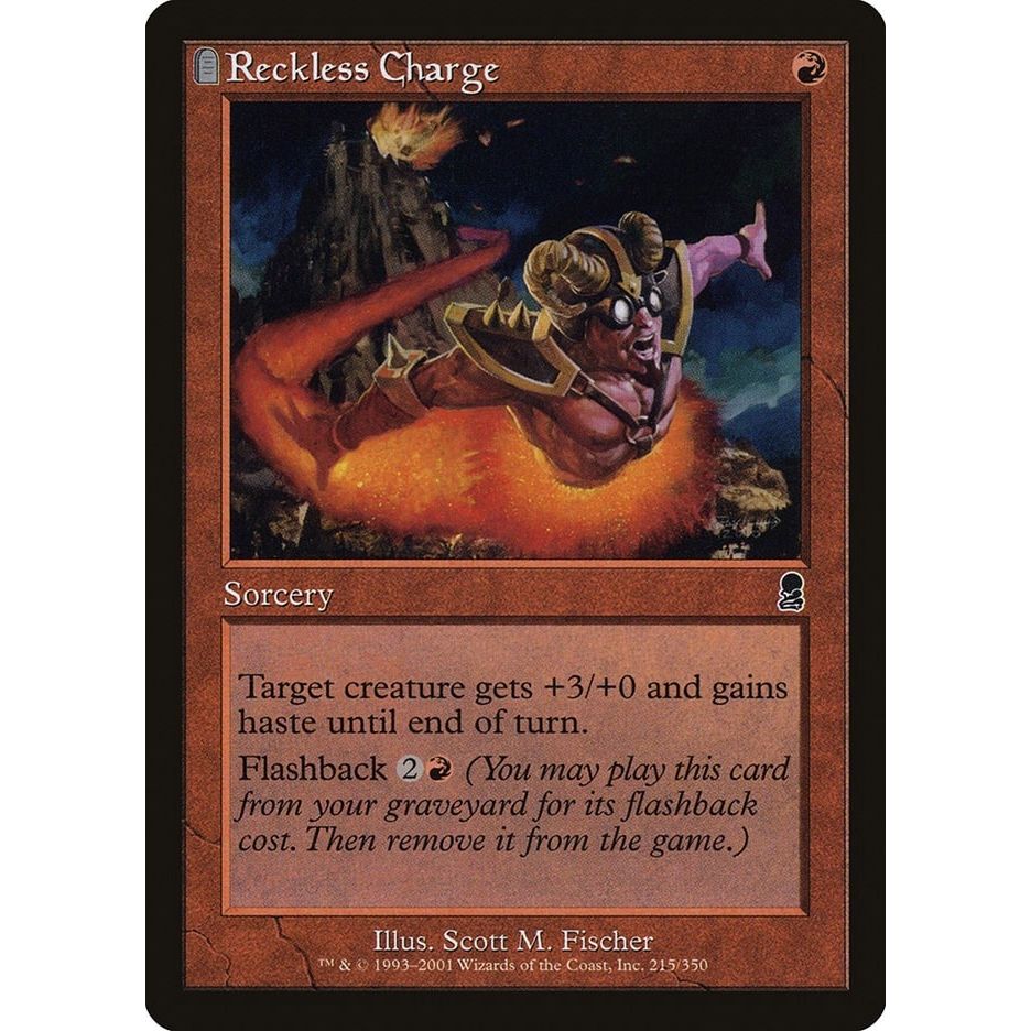 Image for Reckless Charge (215) (ODY) - Magic: The Gathering