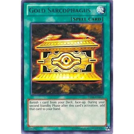 Image for Gold Sarcophagus (Blue) (DL18-EN011) (DL) - YuGiOh