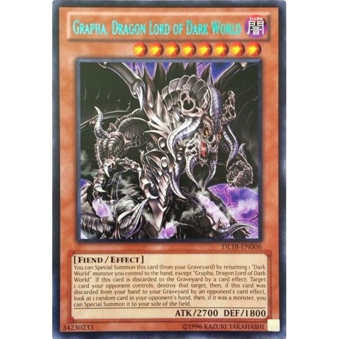 Image for Grapha, Dragon Lord of Dark World (Green) (DL18-EN006) (DL) - YuGiOh