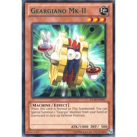 Image for Geargiano Mk-II (Green) (DL18-EN007) (DL) - YuGiOh