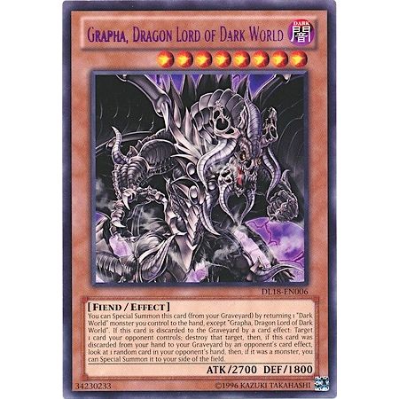 Image for Grapha, Dragon Lord of Dark World (Purple) (DL18-EN006) (DL) - YuGiOh