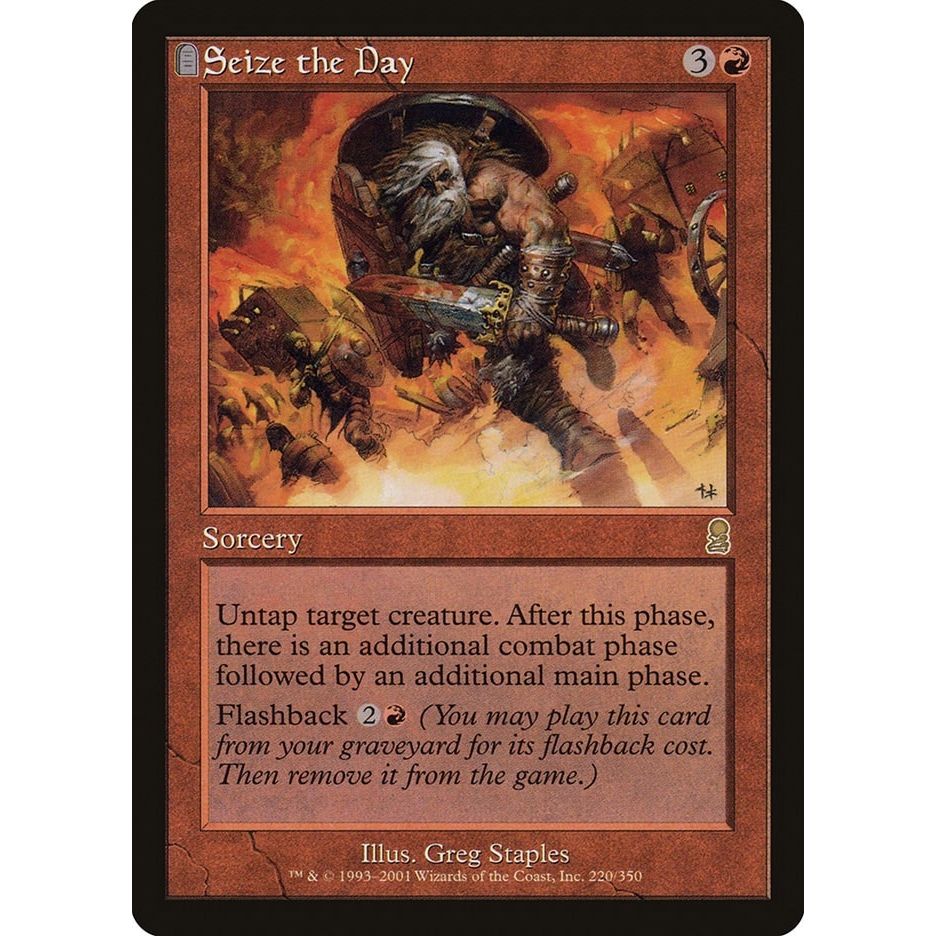 Image for Seize the Day (220) (ODY) - Magic: The Gathering