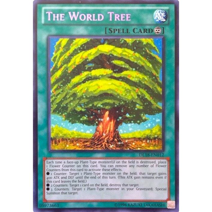 Image for The World Tree (Purple) (DL18-EN012) (DL) - YuGiOh