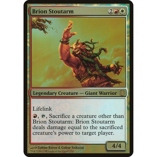 Image for Brion Stoutarm (Commander's Arsenal) (OVER) - Magic: The Gathering