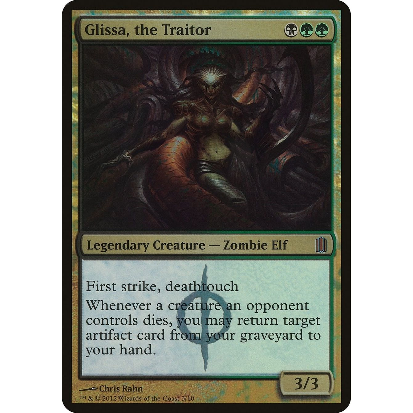 Image for Glissa, the Traitor (Commander's Arsenal) (OVER) - Magic: The Gathering