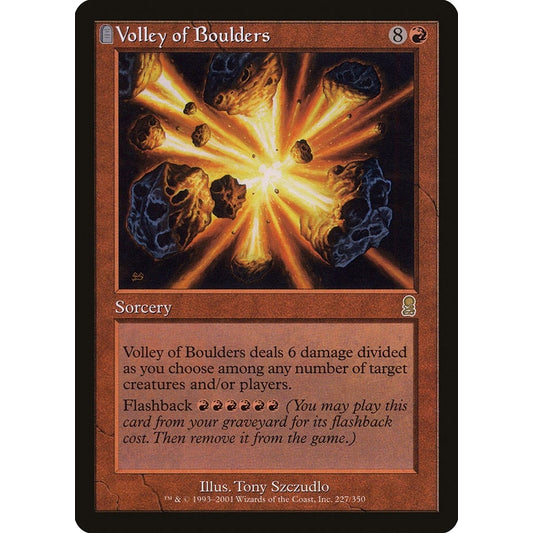 Volley of Boulders (227) (ODY)