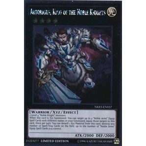 Image for Artorigus, King of the Noble Knights (NKRT-EN037) (NKRT) - YuGiOh