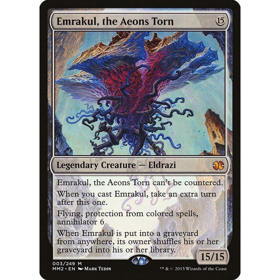 Image for Emrakul, the Aeons Torn (3) (MM2) - Magic: The Gathering