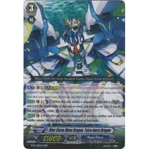Image for Blue Storm Wave Dragon, Tetra-burst Dragon (BT16/010EN) (BT16) - Cardfight Vanguard