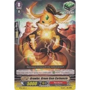 Image for Brawler, Green Gem Carbuncle (BT16/111EN) (BT16) - Cardfight Vanguard