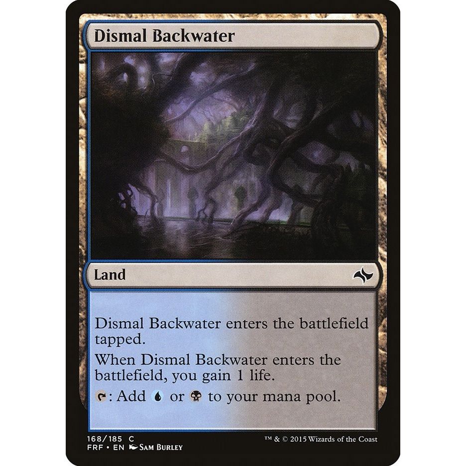 Image for Dismal Backwater (168) (FRF) - Magic: The Gathering