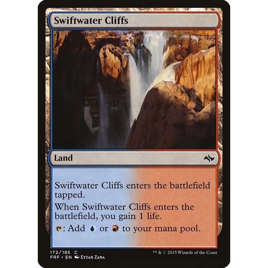 Image for Swiftwater Cliffs (172) (FRF) - Magic: The Gathering